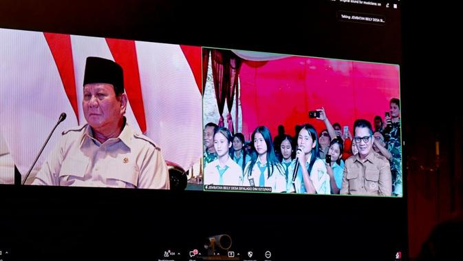 Pesan Prabowo ke Pelajar Nias: Belajar yang Benar, Jangan Pacaran Dulu