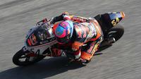 Veda Ega Pratama dua kali rasakan podium kedua pada balapan Red Bull Rookies Cup 2025 di Sirkuit Red Bull Ring. (Red Bull Rookies Cup)