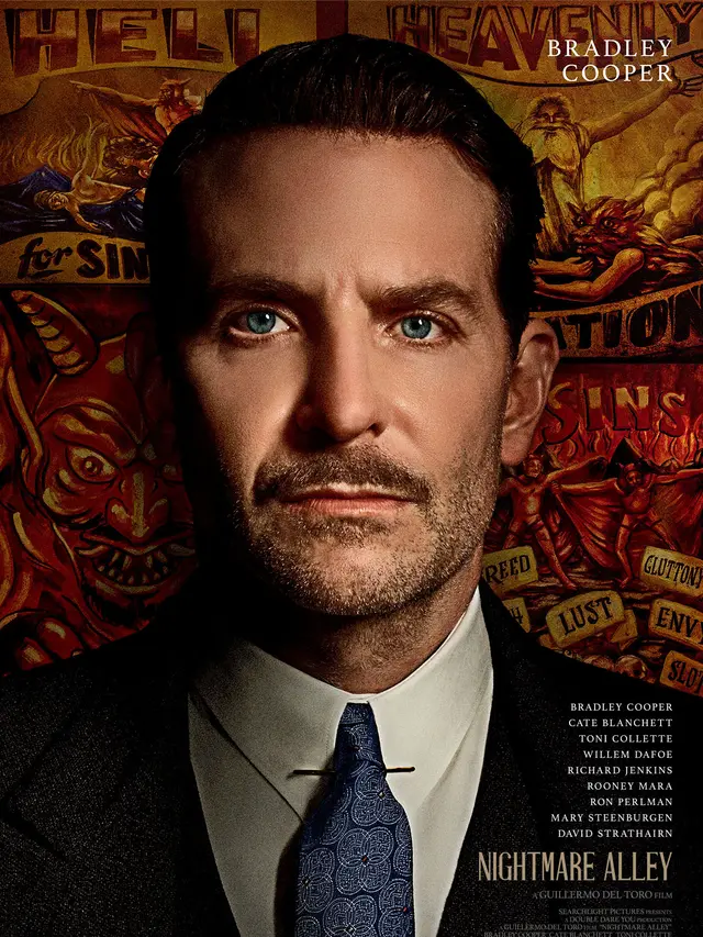 Poster Nightmare Alley. (Walt Disney Studios/ Motion Pictures via IMDb)