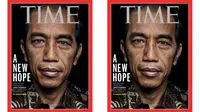 Majalah TIME menjadikan potret Jokowi sebagai sampul depan edisi 27 Oktober 2014.