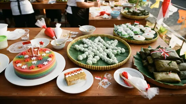 Cara Menghias Kue Tradisional Untuk Lomba 17 Agustus