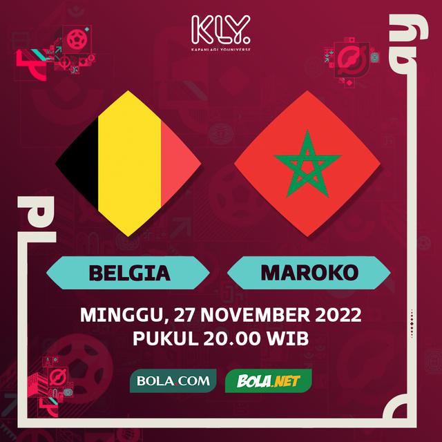 Prediksi Piala Dunia - Belgia Vs Maroko