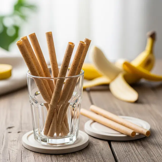 Inovasi Plastik dari Kulit Pisang (Image by Gemini AI)