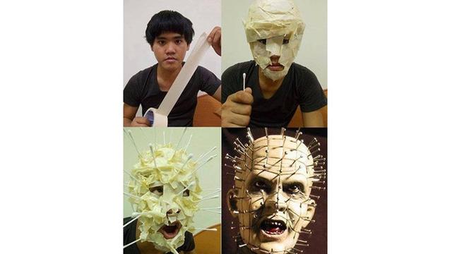 5 Cosplay Low Budget Pakai Isolasi Ini Kocak, Bikin Ketawa