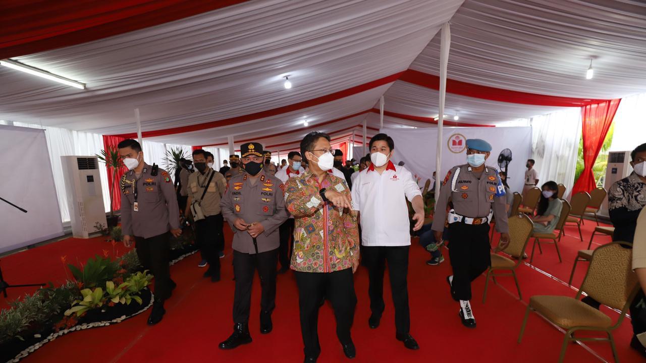 Menteri Kesehatan Budi Gunadi Sadikin.