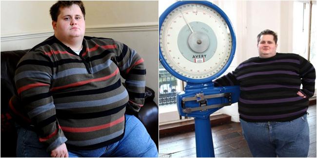 Rob kala bertubuh gemuk (c)dailymail.co.uk