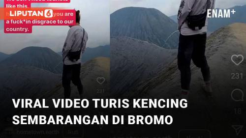 VIDEO: Viral Video Turis Kencing Sembarangan di Bromo, Akhirnya Minta Maaf