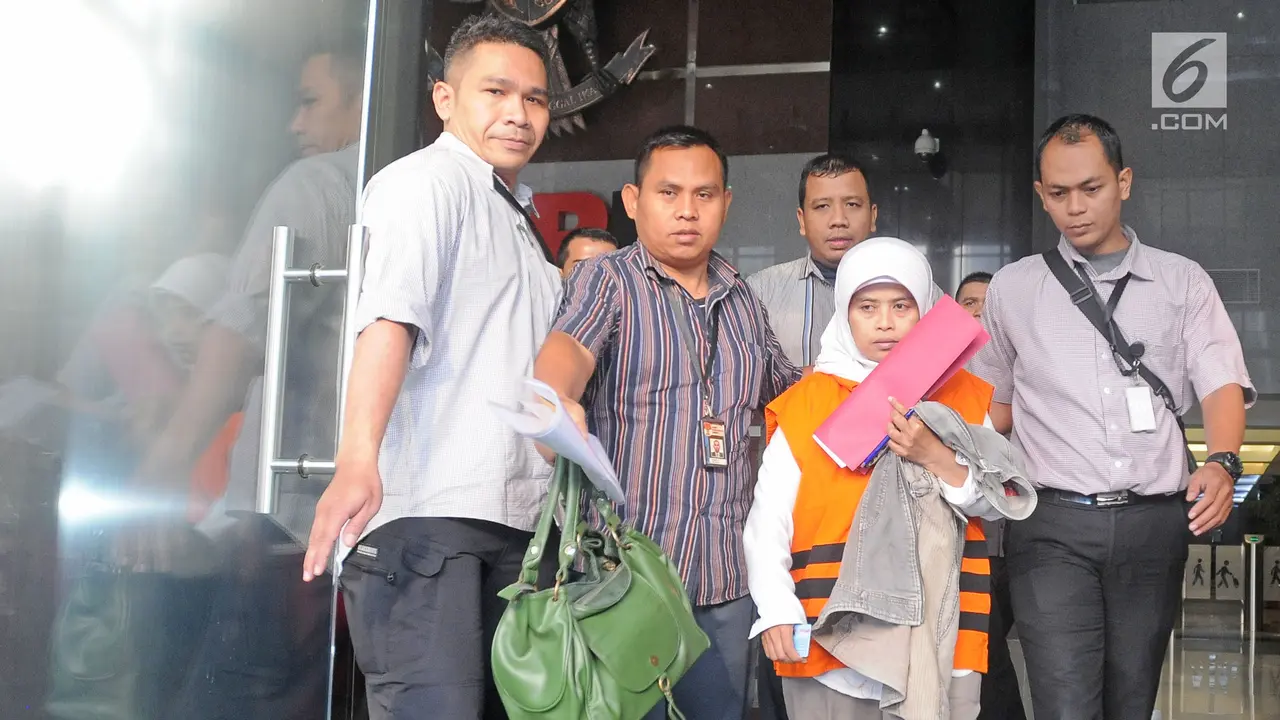 KPK Tahan Anggota Komisi A DPRD Kebumen Dian Lestari