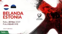 Kualifikasi Piala Eropa 2020 - Belanda Vs Estonia (Bola.com/Adreanus Titus)