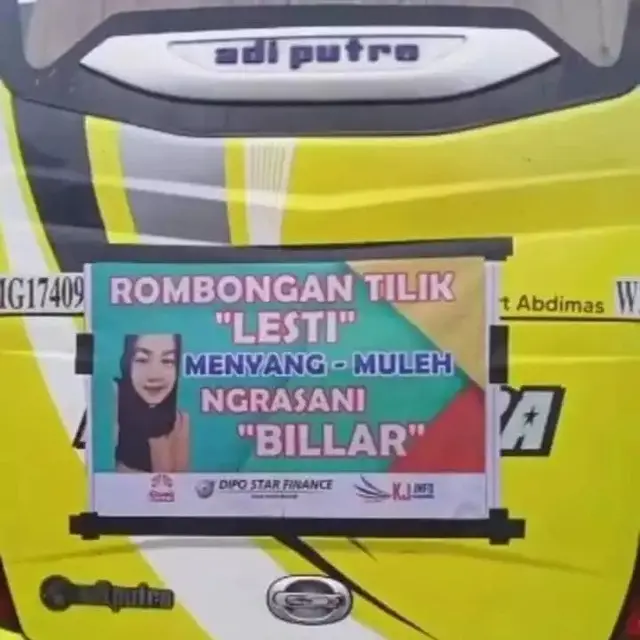 15 Tulisan Nyeleneh di Belakang Bus, Absurd Banget Bikin Ngakak dan