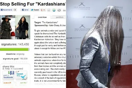 Bom tepung harus diterima Kim saat peluncuran produk baru clothing line milik Keluarga Kardashian