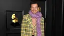 <p>Harry Styles. Ini adalah momen red carpetnya di Grammy Awards ke-63. Foto: Vogue.</p>