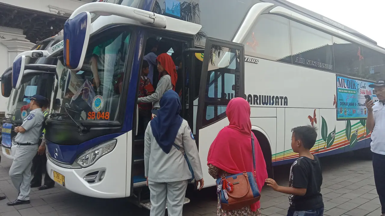 Pemprov Jabar menyediakan 130 bus dalam program mudik gratis 2018