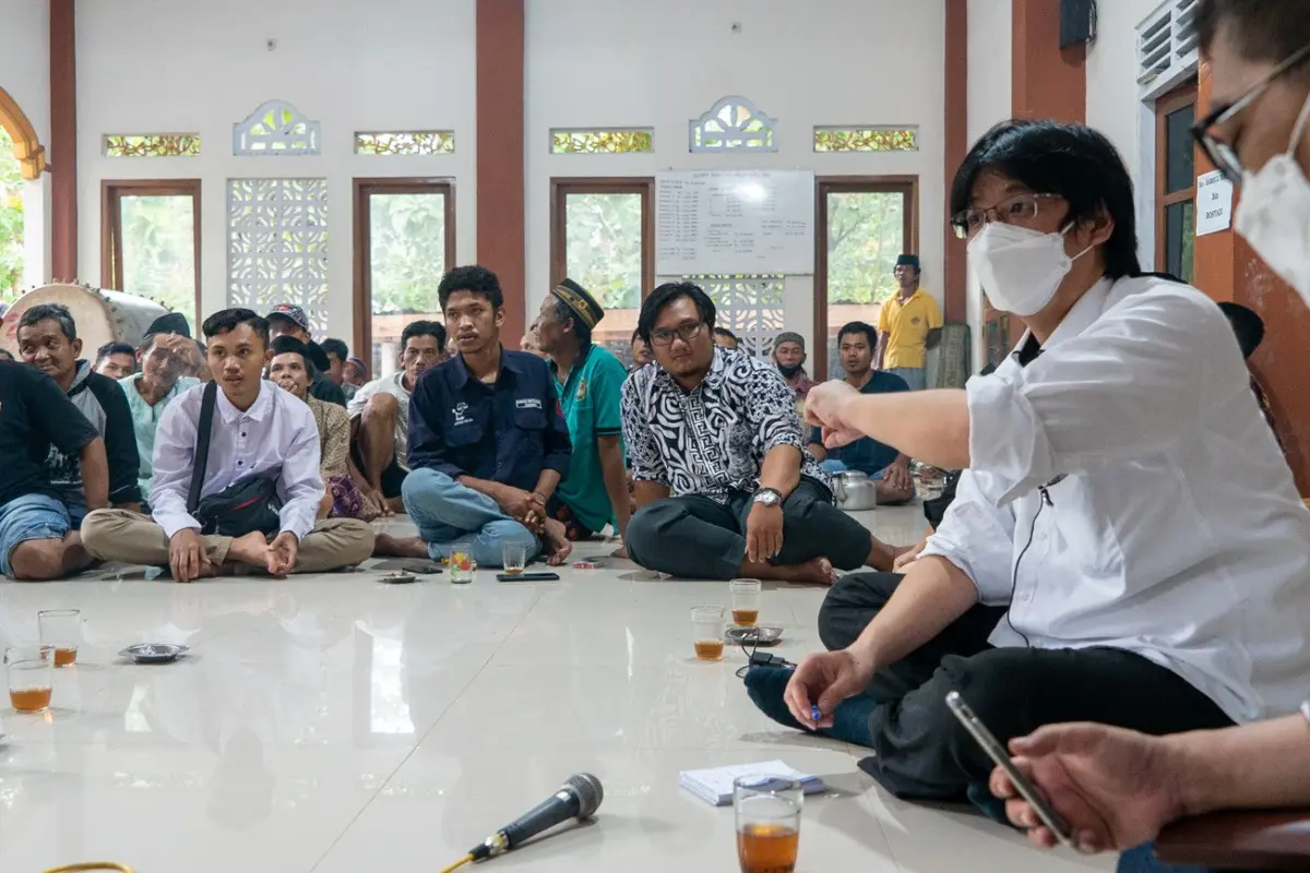 Tim Kantor Staf Presiden (KSP) turun langsung ke Desa Wadas Jawa Tengah, Minggu (13/2/2022).