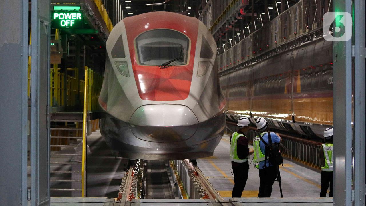 Intip Depo Tegalluar, Tempat Perawatan Kereta Cepat Jakarta-Bandung