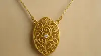 7 Model Kalung Emas Murah tapi Kelihatan Mewah untuk Usia 50 Tahun ke Atas, Pancarkan Keanggunan Lansia