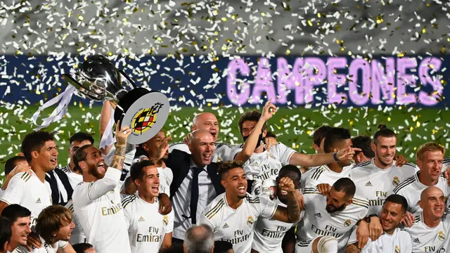 Real Madrid Juara La Liga Spanyol