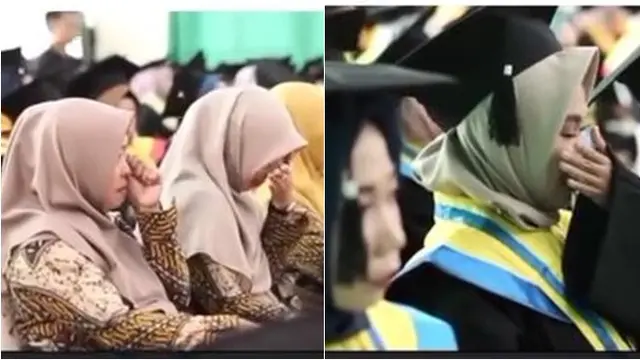 Nyanyi Lagu 'Ayah' di Momen Wisuda, Mahasiswa Ini Bikin Tamu Ikut Menangis Haru