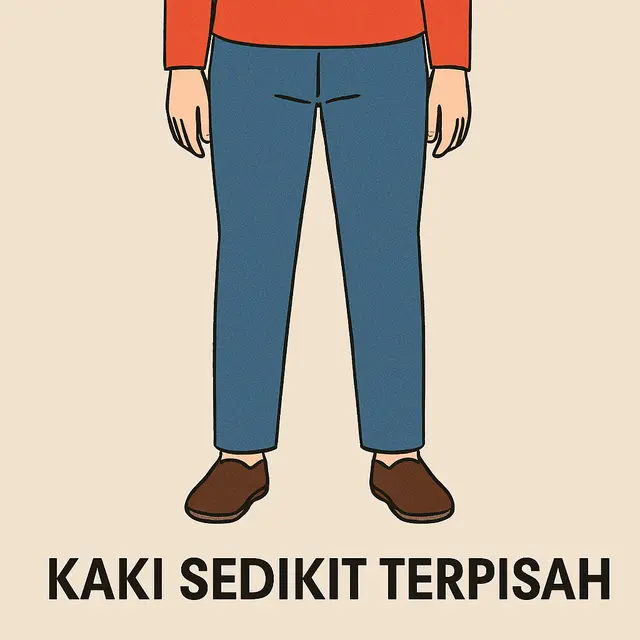 Gaya Berdiri Bisa Ungkap Kepribadianmu: Percaya Diri, Santai, atau Penuh Pertimbangan? (Ilustrasi:AI)