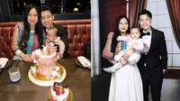 7 Momen Sisca Kohl dan Jess No Limit Rayakan Ultah Pertama Baby Shopia