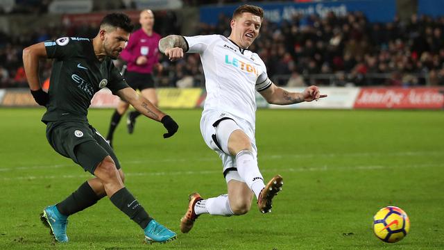 Manchester City Menang Telak di Markas Swansea