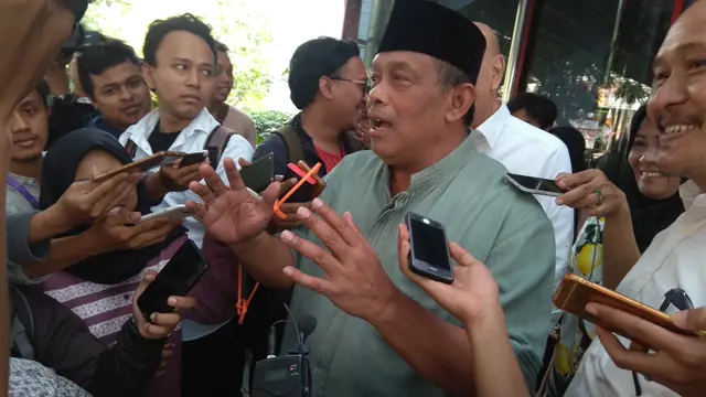 Wakil Ketua Dewan Pembina Partai Gerindra Djoko Santoso (Nur Habibie/Merdeka.com)