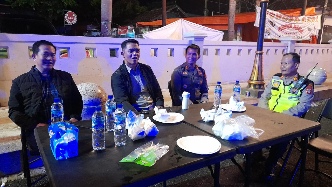 Kapolda DIY Irjen Pol Suwondo Nainggolan bersama pejabat Polres Gunungkidul