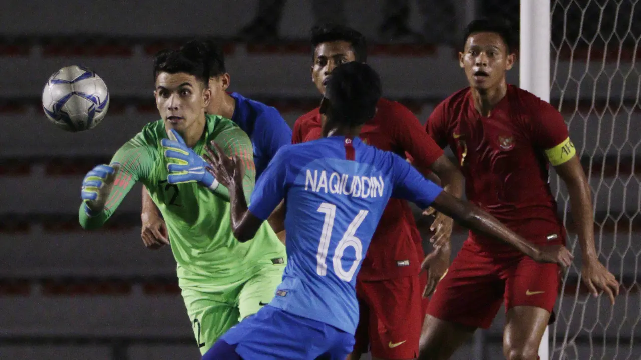 Timnas Indonesia U-22 Vs Singapura U-22