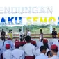 Presiden Jokowi meresmikan Bendungan Sepaku Semoi di Kabupaten Penajam Paser Utara, Kalimantan Timur, Selasa (4/6/2024). Bendungan ini nantinya akan menjadi sumber air minum di kawasan IKN. (Foto: Istimewa)