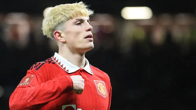 Foto: Termasuk Wonderkid MU Alejandro Garnacho, Ini Dia 4 Pemain Muda yang Siap Debut Bersama Timnas Argentina