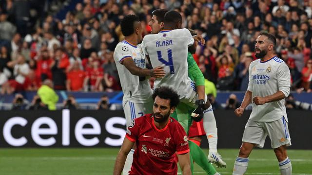 Foto: Penyelamatan-penyelamatan Super Thibaut Courtois saat Final Liga Champions, Bikin Mo Salah dan Kolega Frustasi