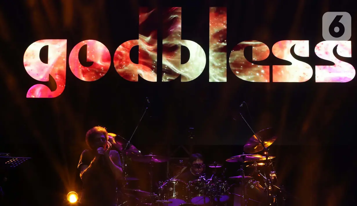 Rock Legends Festival digelar untuk kali pertama pada 31 Agustus 2024 di Plaza Barat, Taman Mini Indonesia Indah, Jakarta. (Liputan6.com/Helmi Fithriansyah)