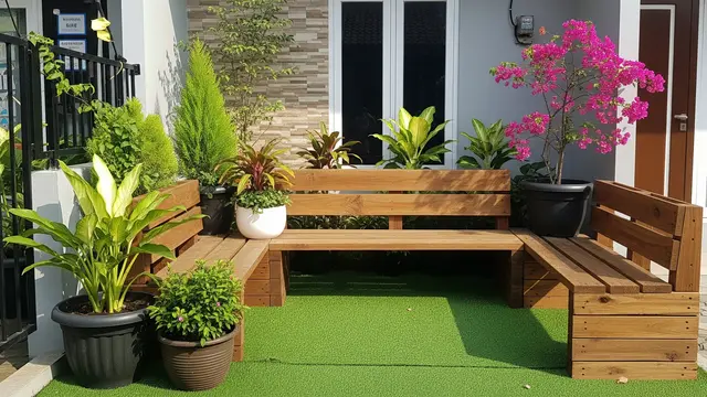 Taman dengan Area Duduk