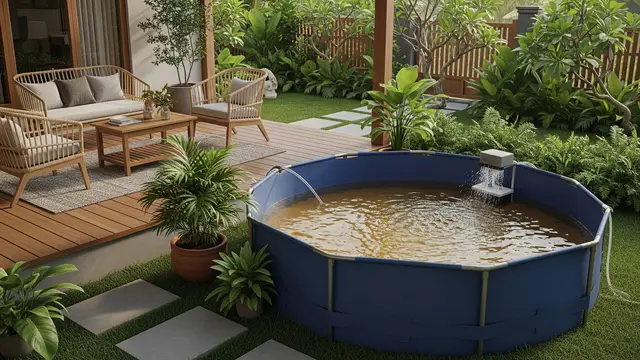 Model Teras untuk Budidaya Ikan Air Tawar di Rumah
