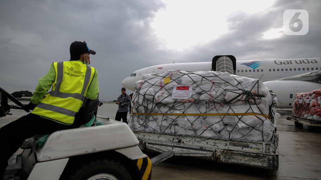 140 Ton Bantuan Logistik untuk Korban Gempa Turki-Suriah