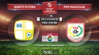 Saksikan Live Streaming Barito Putera Vs PSM Makassar di Bola.com