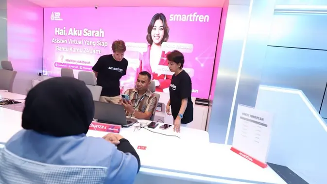 <p>Galeri Smartfren. (Istimewa)</p>