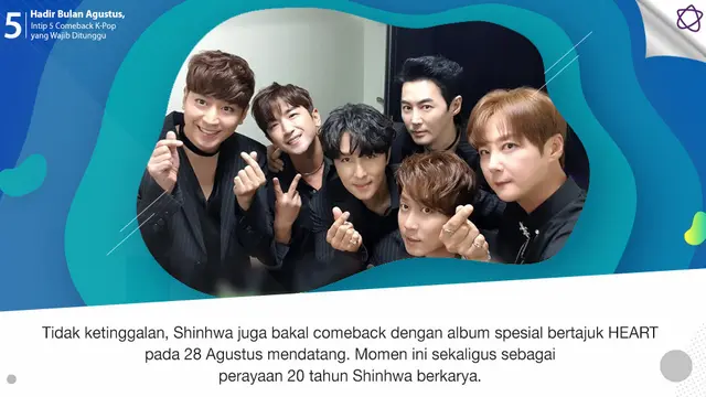 [Bintang] Hadir Bulan Agustus, Intip 5 Comeback K-Pop yang Wajib Ditunggu