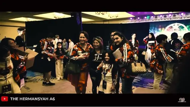 Arsy ikut kompetisi di Amerika (YouTube/The Hermansyah A6)