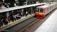 Banjir di Stasiun Kota Bikin KRL di Stasiun Bogor Telat Berangkat