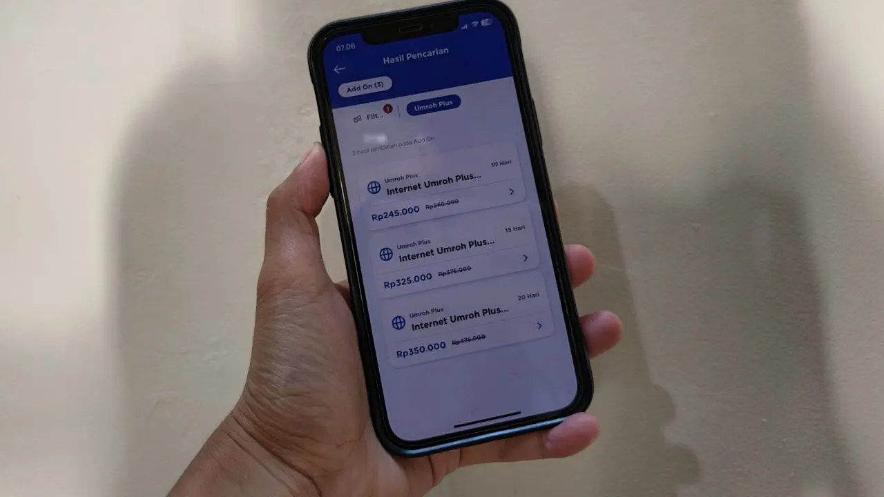 Paket Umroh Plus XL Axiata