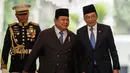 Kunjungan ini sekaligus menjadi momen penting mempererat hubungan kedua negara setelah tujuh tahun tidak melaksanakan Annual Consultation. (Yasuyoshi CHIBA/AFP)