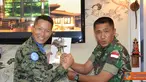Citizen6, Lebanon Selatan: Kedatangan Dansatgas dan rombongan disambut oleh Komandan Korea Kolonel Jong Sik Ha beserta para perwira jajarannya dengan upacara penyambutan secara protokoler. (Pengirim: Badarudin Bakri)