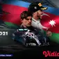 Formula 1 Azerbaijan GP 2021 Live Streaming di FOX Sports. (Sumber : dok. vidio.com)