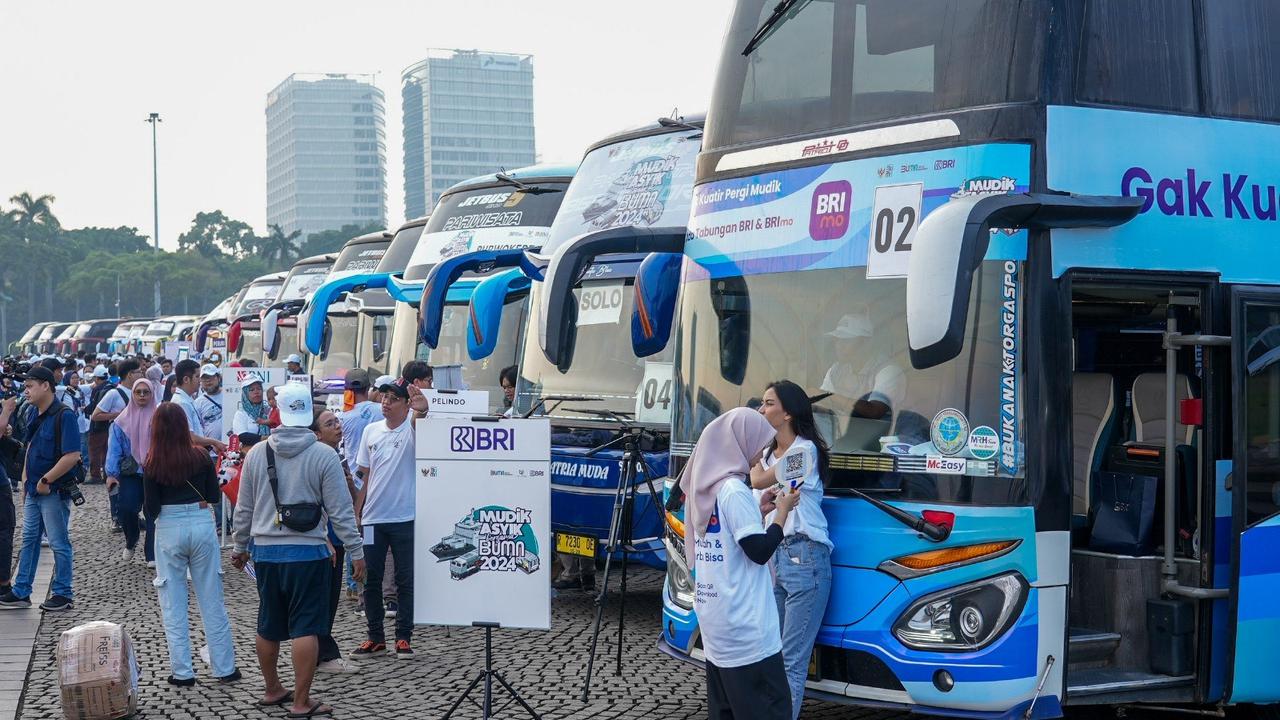 BRI Group Berangkatkan 12.173 Orang Mudik Asyik Bersama BUMN 2024