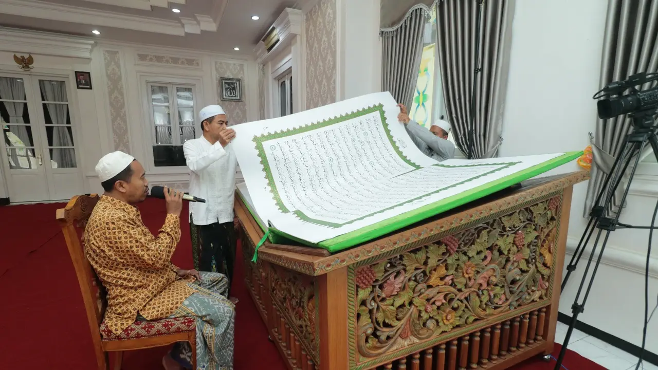 Traidis Khotmil Al Qur'an di Probolingo selama Ramadhan (Istimewa)