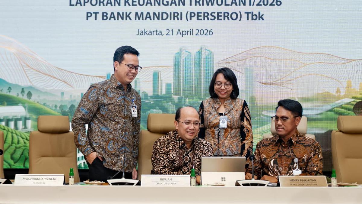 Pembiayaan Berkelanjutan Bank Mandiri Sentuh Rp 320 Triliun hingga Maret 2026