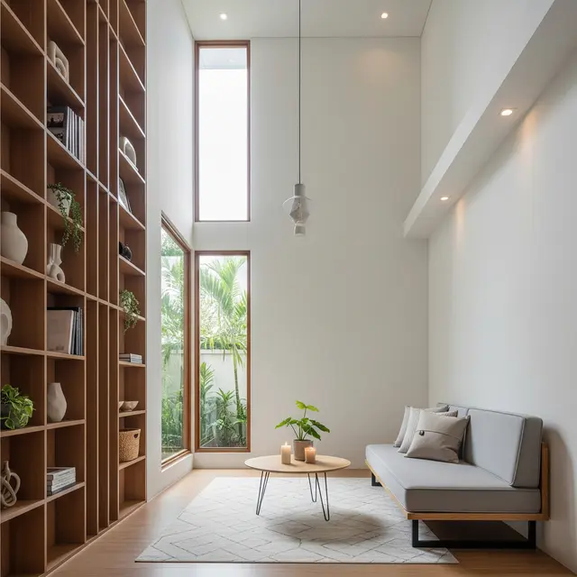 Inspirasi Ruang Tamu Sempit Sederhana Minimalis