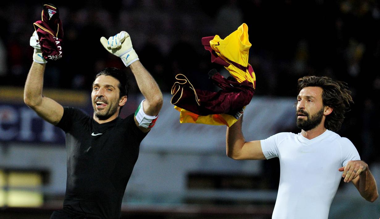 Andrea Pirlo menempati kursi pelatih Nyonya Tua yang sempat kosong hanya beberapa jam setelah ditinggal Maurizio Sarri. (AFP/Tiziana Fabi)