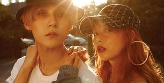 HyunA dan E'Dawn berpisah jalan dengan agensi yang selama ini bekerjasama dengan mereka. (SBS)